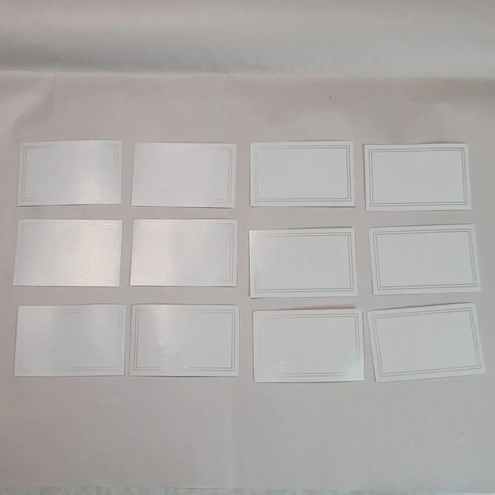 Pier 1 Imports Silver-Tone Six Snowflakes Place Card Holders